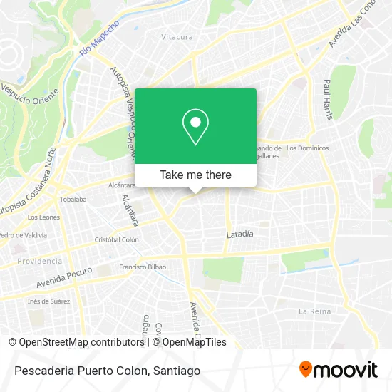 Pescaderia Puerto Colon map