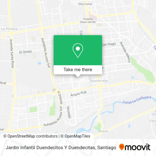 Jardin Infantil Duendecitos Y Duendecitas map