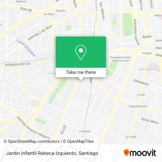 Jardín Infantil Rebeca Izquierdo map
