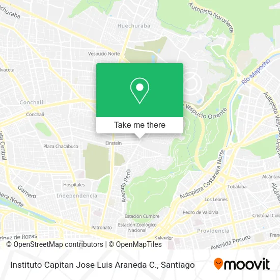 Instituto Capitan Jose Luis Araneda C. map