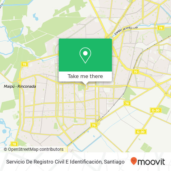 Servicio De Registro Civil E Identificación map