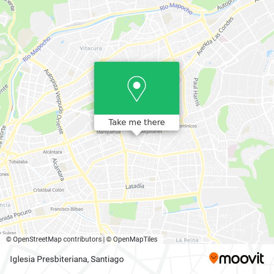 Mapa de Iglesia Presbiteriana
