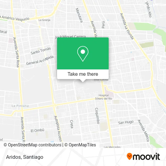 Aridos map