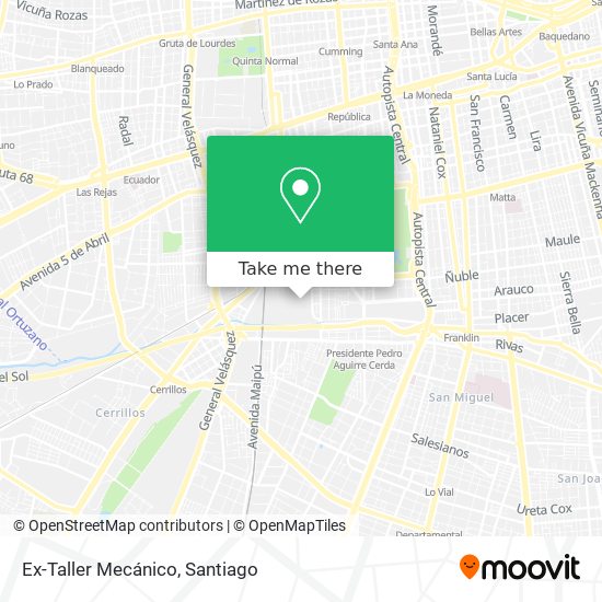 Mapa de Ex-Taller Mecánico