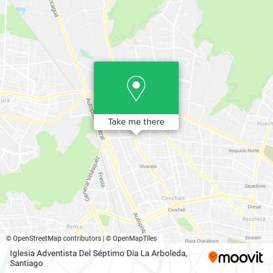 Iglesia Adventista Del Séptimo Día La Arboleda map