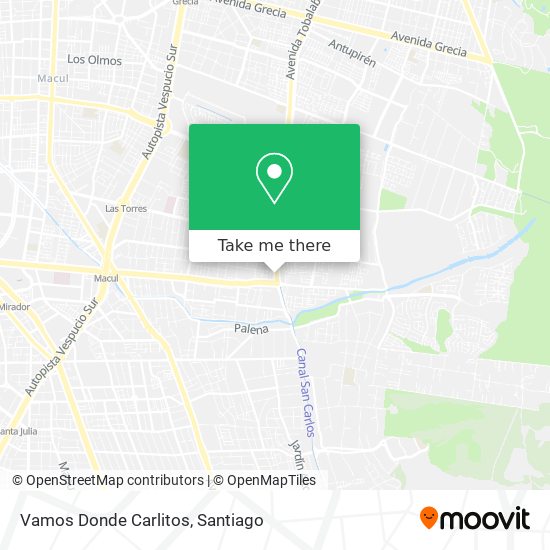 Mapa de Vamos Donde Carlitos