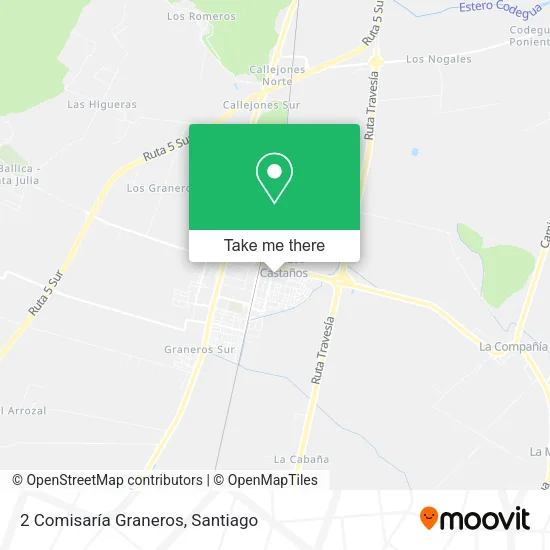 Mapa de 2  Comisaría Graneros
