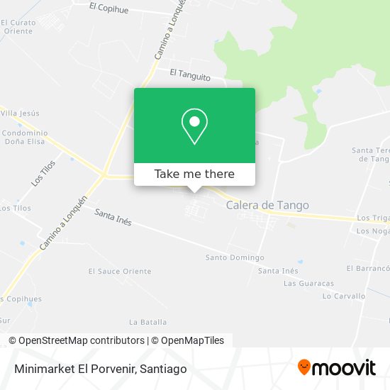 Mapa de Minimarket El Porvenir