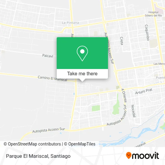 Parque El Mariscal map