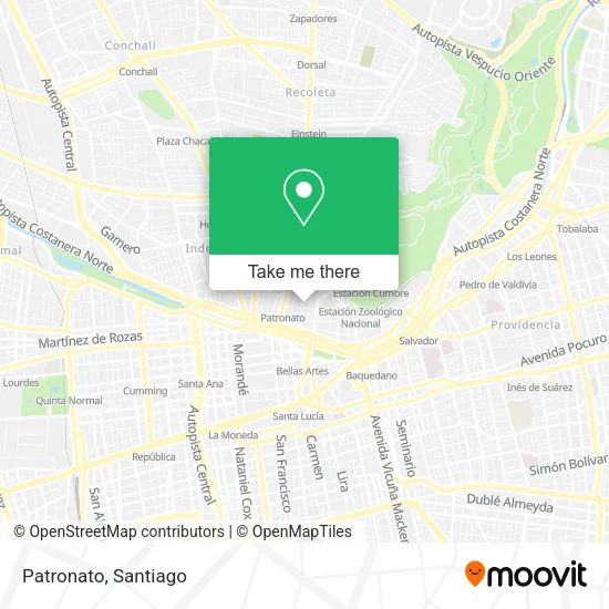 Patronato map