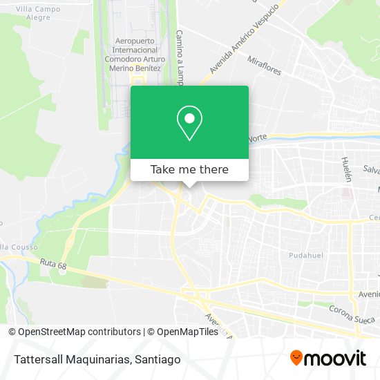 Tattersall Maquinarias map