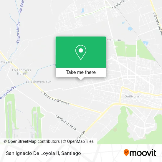 San Ignacio De Loyola II map