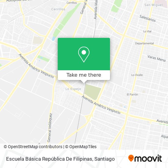 Escuela Básica República De Filipinas map