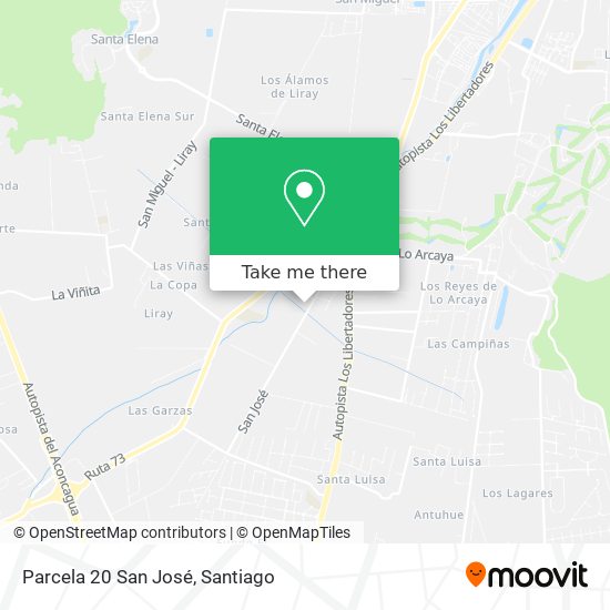 Parcela 20 San José map