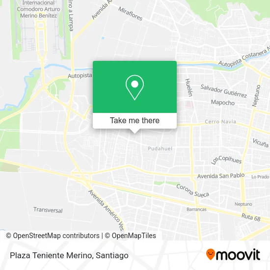 Plaza Teniente Merino map