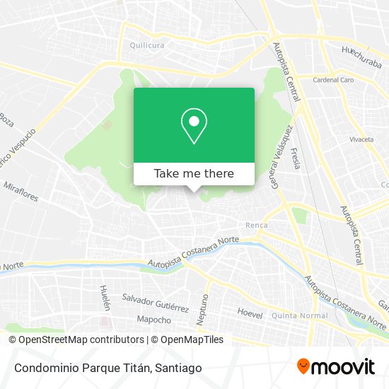 Condominio Parque Titán map