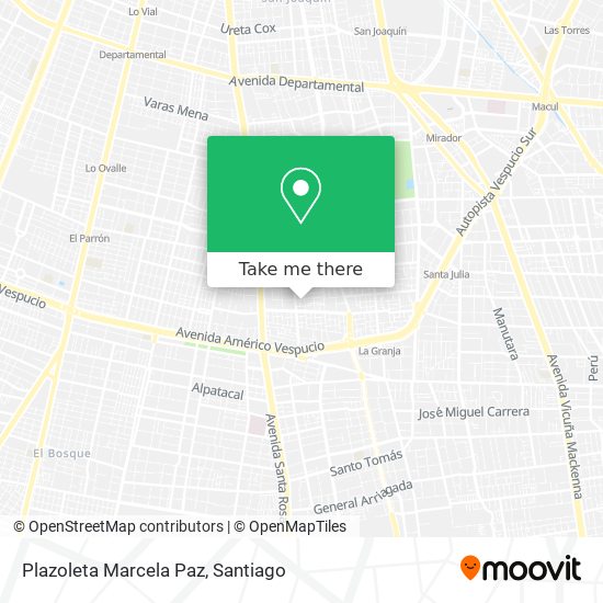 Plazoleta Marcela Paz map