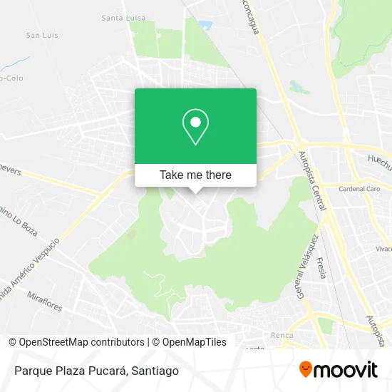 Parque Plaza Pucará map