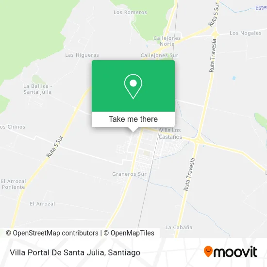 Villa Portal De Santa Julia map