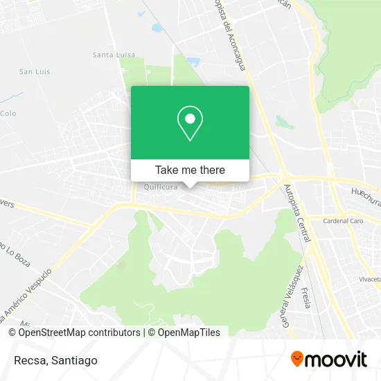 Recsa map