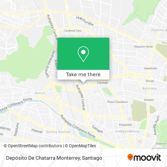 Depósito De Chatarra Monterrey map