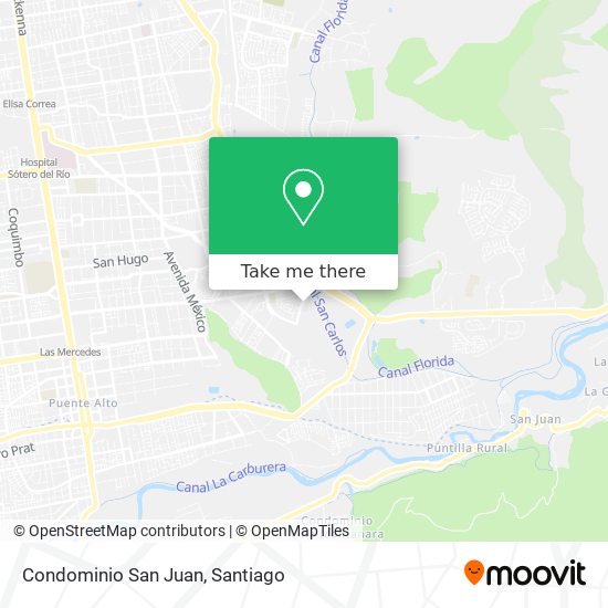 Condominio San Juan map