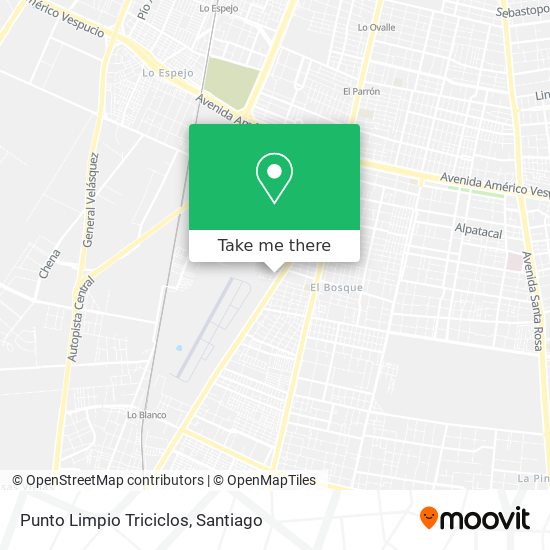 Mapa de Punto Limpio Triciclos