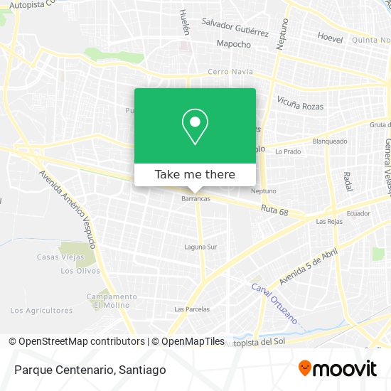 Parque Centenario map