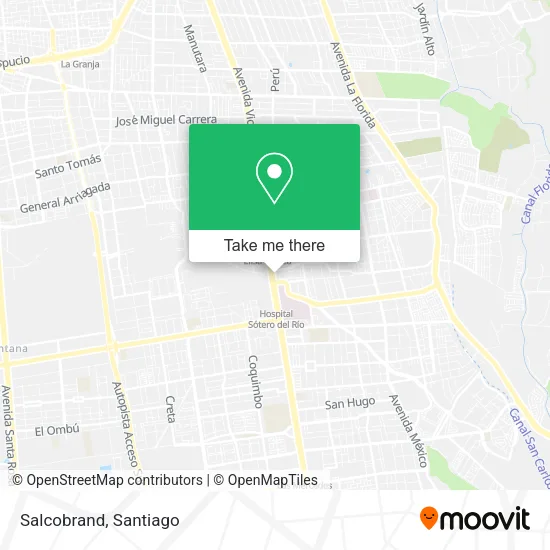 Salcobrand map