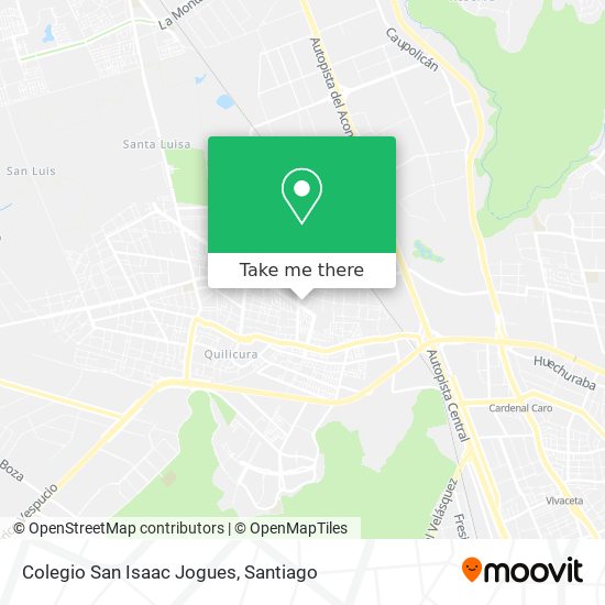 Colegio San Isaac Jogues map
