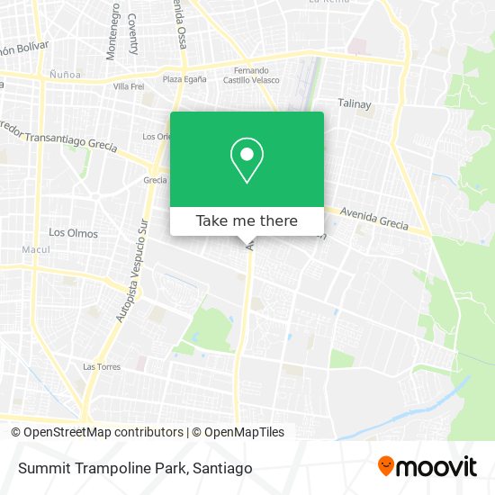 Mapa de Summit Trampoline Park