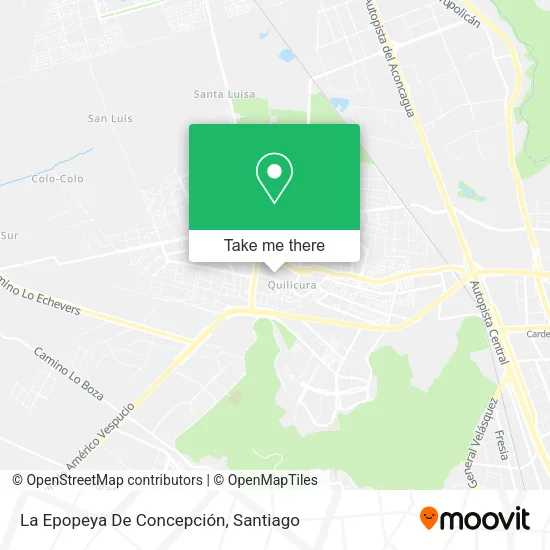 Mapa de La Epopeya De Concepción