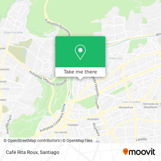 Café Rita Roux map