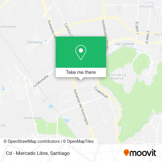 Cd - Mercado Libre map