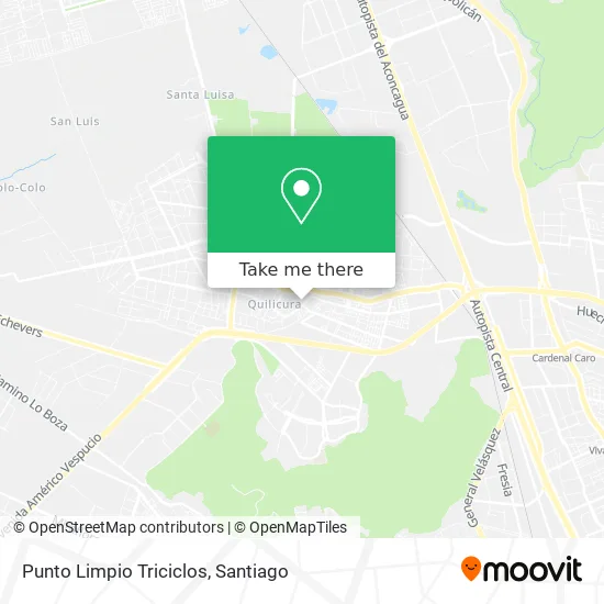 Punto Limpio Triciclos map