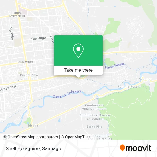Shell Eyzaguirre map