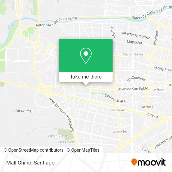 Mall Chino map