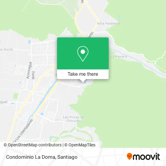 Condominio La Doma map