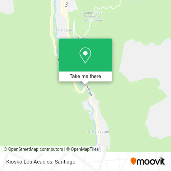 Kiosko Los Acacios map