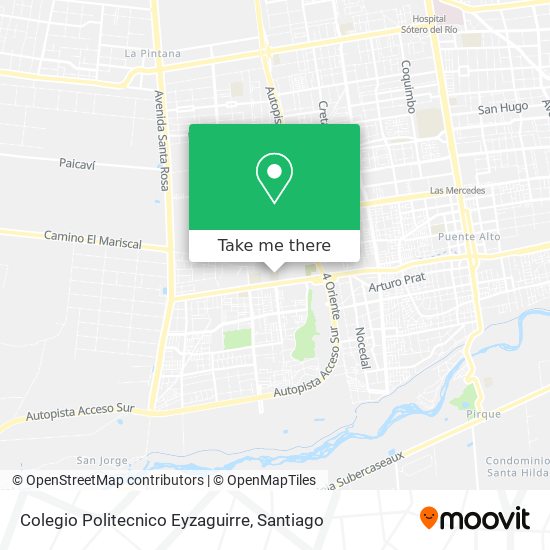 Colegio Politecnico Eyzaguirre map