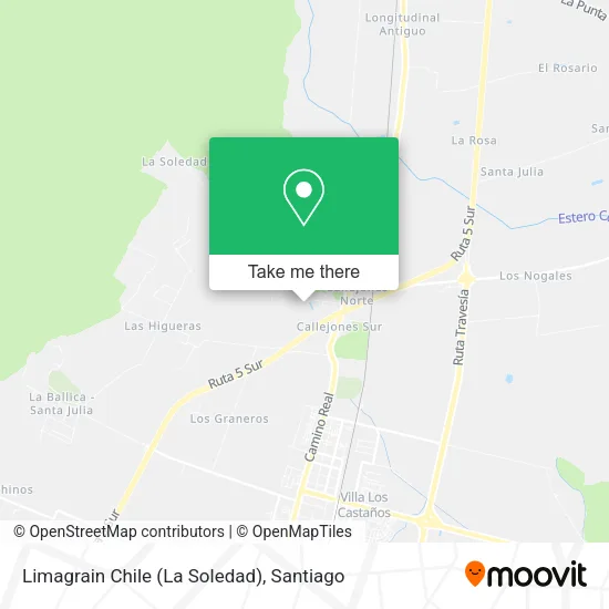 Limagrain Chile (La Soledad) map