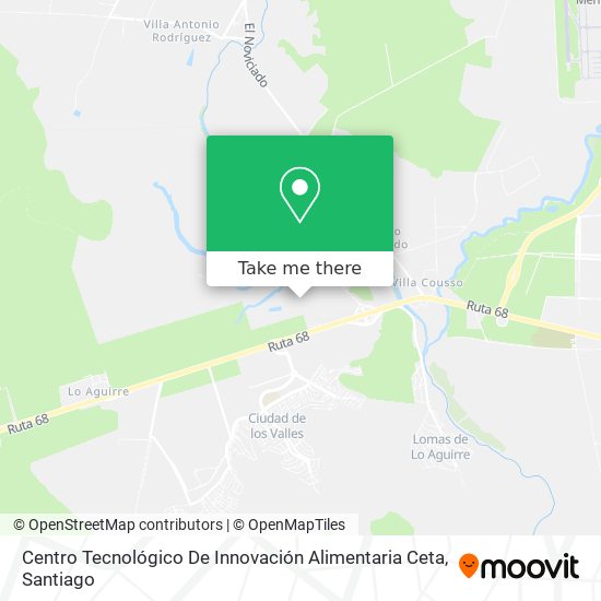 Centro Tecnológico De Innovación Alimentaria Ceta map