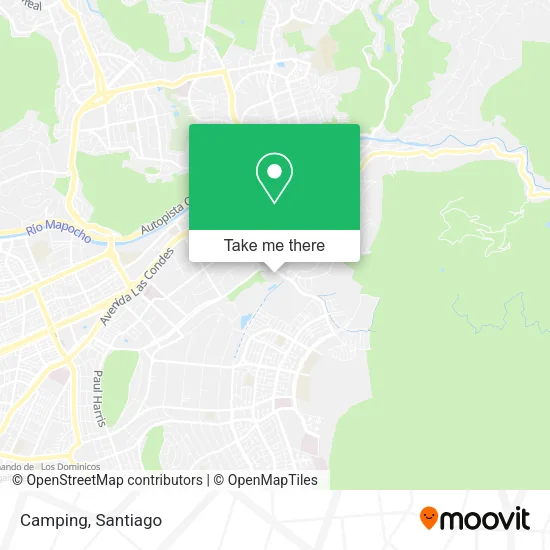 Camping map