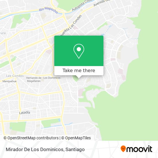 Mirador De Los Dominicos map