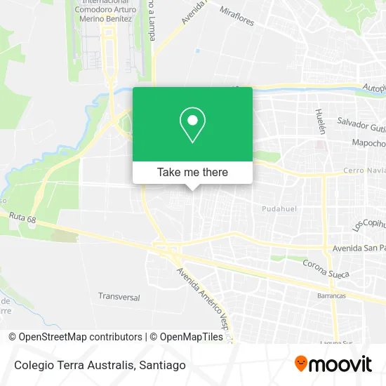 Colegio Terra Australis map