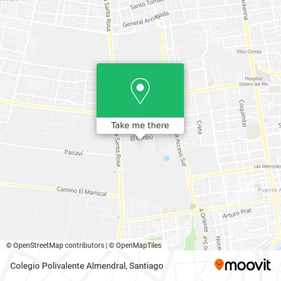 Colegio Polivalente Almendral map