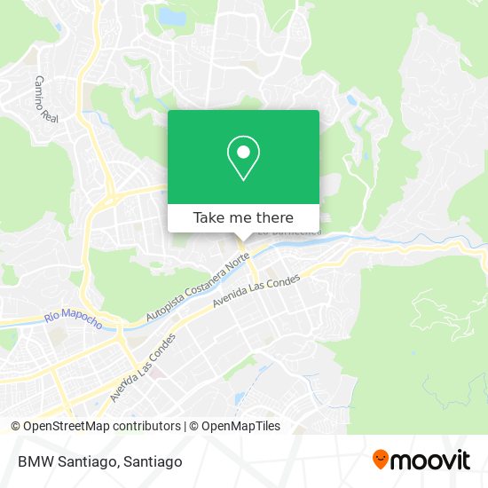 BMW Santiago map