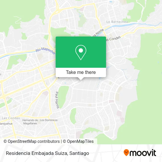 Residencia Embajada Suiza map