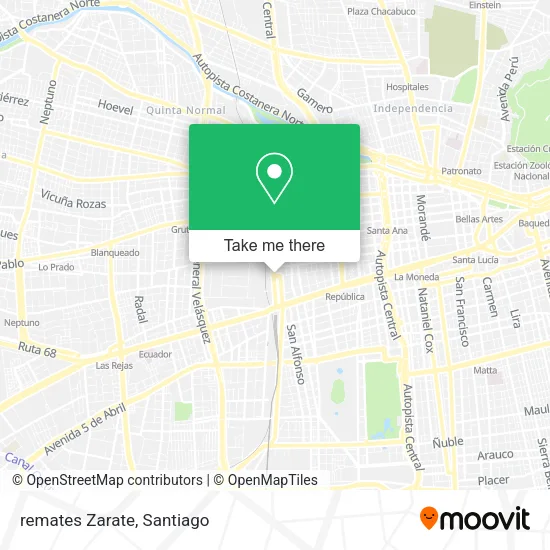 remates Zarate map