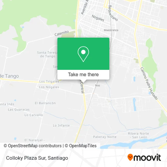 Colloky Plaza Sur map